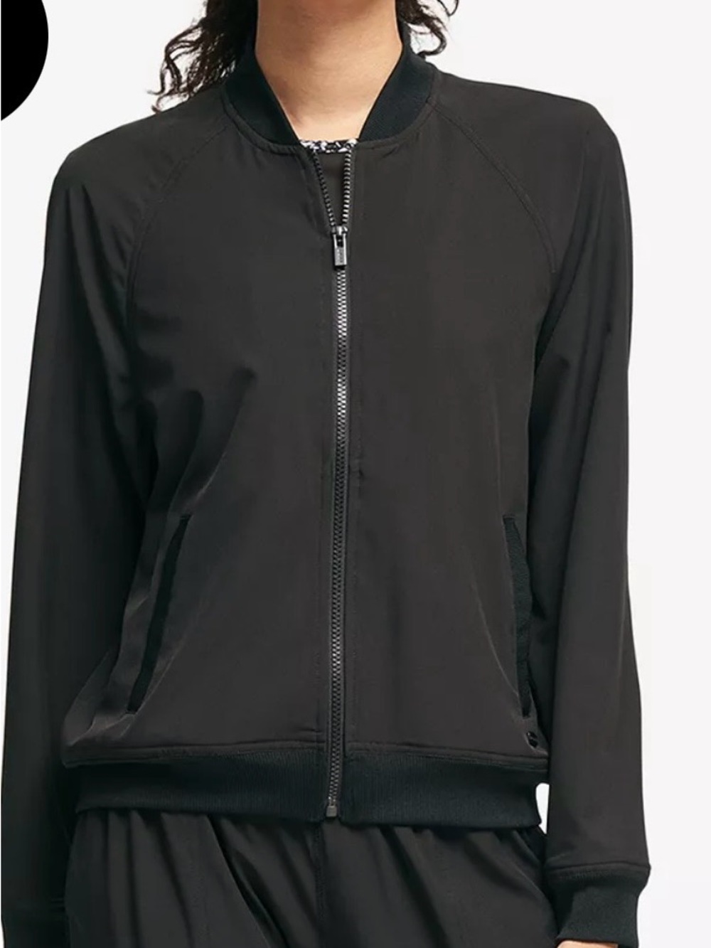 DKNY Bomber Graphic Jacket